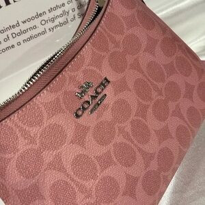 Coach Rose Pink Clutch